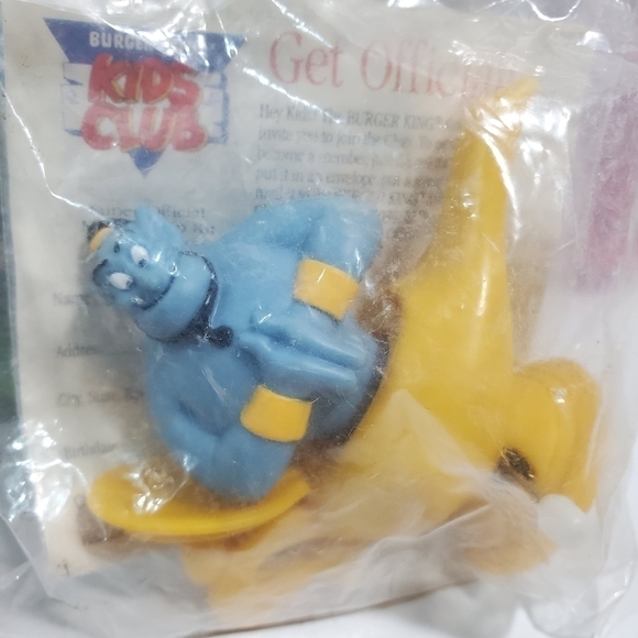 Vintage lot of 4 McDonald's Burger King Happy meal toys - Picture 2 of 6